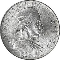 10 Kčs 550. výročí upálení Jana Husa (1965) (Wč.121)
