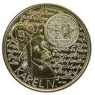 Stříbrná mince 200 Kč - 650. výročí založení Univerzity Karlovy provedení standard (ČNB 1998)