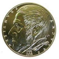 Stříbrná mince 200 Kč - 200. výročí narození Františka Palackého provedení standard (ČNB 1998)