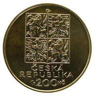 Stříbrná mince 200 Kč - 100. výročí narození Ondřeje Sekory provedení proof (ČNB 1999)