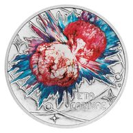 Stříbrná mince Mléčná dráha -  Eta Carinae  proof (ČM 2024)     