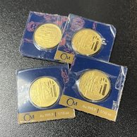 1 oddělený kus 3,11g - Zlatá 1/10oz mince Sedm divů starověkého světa  - Feidiův Zeus v Olympii proof (ČM 2022)   