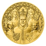 Zlatý desetidukát ČR 2026 - Karel IV. manžel standard (ČM 2026)