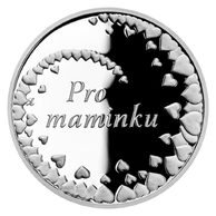  Stříbrná medaile Pro maminku proof (ČM 2021)