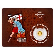 Zlatá mince Patroni - Sv. Florián  proof (ČM 2026)