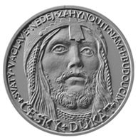 Dukát svatého Václava - zlatá obchodní mince (ČNB 2024)
