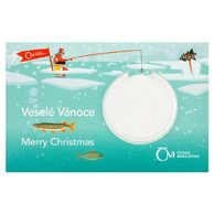 Papírový obal – Vánoce ledové na 1oz minci ČM