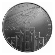 Stříbrná mince 200 Kč - 100. výročí úmrtí Josefa Hlávky provedení standard (ČNB 2008)