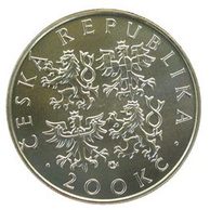 Stříbrná mince 200 Kč - 200. výročí narození Jaroslava Seiferta provedení proof (ČNB 2001)