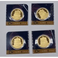 1 oddělený kus 3,11g - Zlatá 1/10oz mince Sedm divů starověkého světa - Mauzoleum v Halikarnassu proof (ČM 2022)  