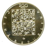 Stříbrná mince 200 Kč - 200. výročí narození Františka Palackého provedení proof (ČNB 1998)