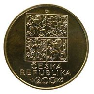 Stříbrná mince 200 Kč - 100. výročí narození Ondřeje Sekory provedení proof (ČNB 1999)