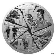 Stříbrná medaile Světové gangy - Triády reverzní proof (ČM 2026) 