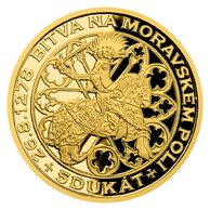 Pětidukát ČR 2023 - Bitevní pole proof (ČM 2023)