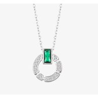 Stříbrný náhrdelník Sublime s kubickou zirkonií Preciosa (5390 66)