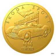 Zlatá mince ŠKODA - Sport proof číslováno (ČM 2026)  