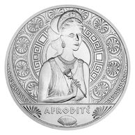 Stříbrná mince Stříbrná mince Bohyně světa - Afrodíté standard (ČM 2021)