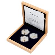  Sada tří stříbrných mincí sv. Anežka Česká proof (ČM 2021)