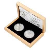Sada dvou tolarů Královské dvojice - Ferdinand I. Habsburský a Anna Jagellonská proof  (ČM 2023)    