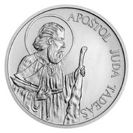 Stříbrná medaile Apoštol Juda Tadeáš provedení standard (ČM 2020)