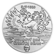 Stříbrná medaile 10 oz Bitva na Bílé hoře standard (ČM 2020)