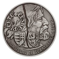 Stříbrná medaile České pečetě - Bohuslav ze Švamberka standard (ČM 2019)