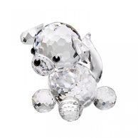 Skleněná figurka Pejsek (mini) z českého křišťálu Preciosa (0898 00)