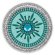 Stříbrná medaile Mandala - Důvěra proof (ČM 2022)
