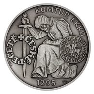 Stříbrná medaile České pečetě - Ekko, komtur Templářského řádu pro Čechy standard (ČM 2019)