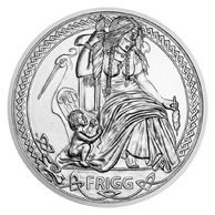 Stříbrná mince Stříbrná mince Bohyně světa - Frigg standard (ČM 2021)