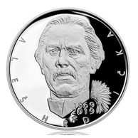 Stříbrná mince 200 Kč - 150. výročí narození Aleše Hrdličky provedení proof (ČNB 2019)