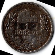 Mince Fr.J.I  1 Korona 1893 K.B. (wč.1002)  