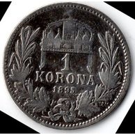 Mince Fr.J.I  1 Korona 1895 K.B. (wč.1005)    