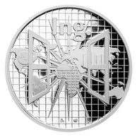 Stříbrná titulární medaile Ing. provedení proof (ČM 2014)