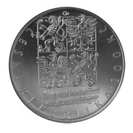 Stříbrná mince 200 Kč - 150. výročí narození Leoše Janáčka provedení standard (ČNB 2004)