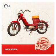 Stříbrná mince Na kolech - Motocykl JAWA 50/550 proof (ČM 2022)