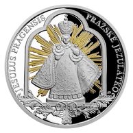 Stříbrná mince Pražské jezulátko proof (ČM 2020)