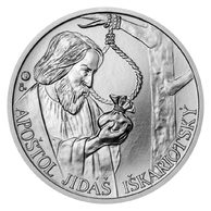 Stříbrná medaile Apoštol Jidáš Iškariotský provedení standard (ČM 2022)
