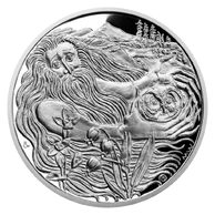 Stříbrná medaile Strážci českých hor - Jizerské hory a Muhu proof (ČM 2021)