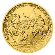 Zlatý pětidukát ČR 2026 - Karel IV. rytíř standard (ČM 2026)