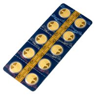 Zlatá 1/10oz mince Sedm divů starověkého světa 10x - Rhodoský kolos  proof (ČM 2023)