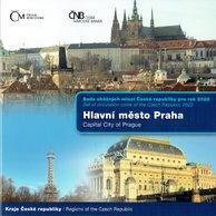 Sada oběžných mincí ČR - Hlavní město Praha  standard (ČNB 2022)