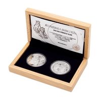 Sada dvou tolarů Královské dvojice - Jiří z Poděbrad a Johana z Rožmitálu proof (ČM 2018)