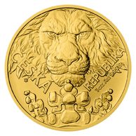 Zlatá uncová investiční mince Český lev standard (ČM 2023)