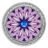 Stříbrná medaile Mandala - Odvaha proof (ČM 2021)