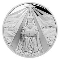 Stříbrná medaile Betlém - Melichar provedení proof (ČM 2017)