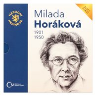 Dukát Národní hrdinové - Milada Horáková provedení proof (ČM 2020)
