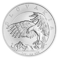 Stříbrná uncová investiční mince Orel standard (ČM 2024)