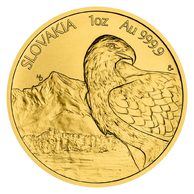 Zlatá uncová investiční mince Orel 2020 standard + stříbrná etue (ČM 2020) PRVNÍ EMISE