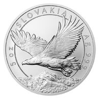 Stříbrná pětiuncová investiční mince Orel 2023 standard (ČM 2023)